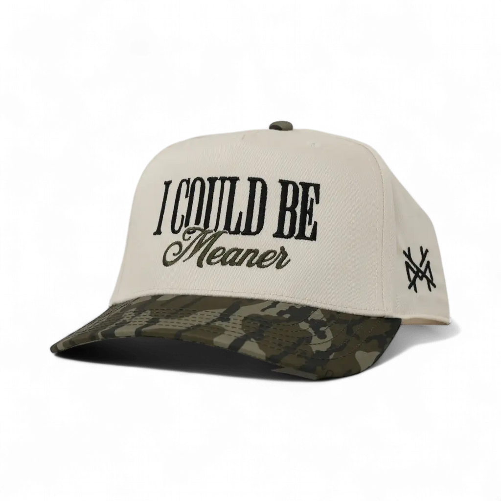 I Could Be Meaner Trucker Hat