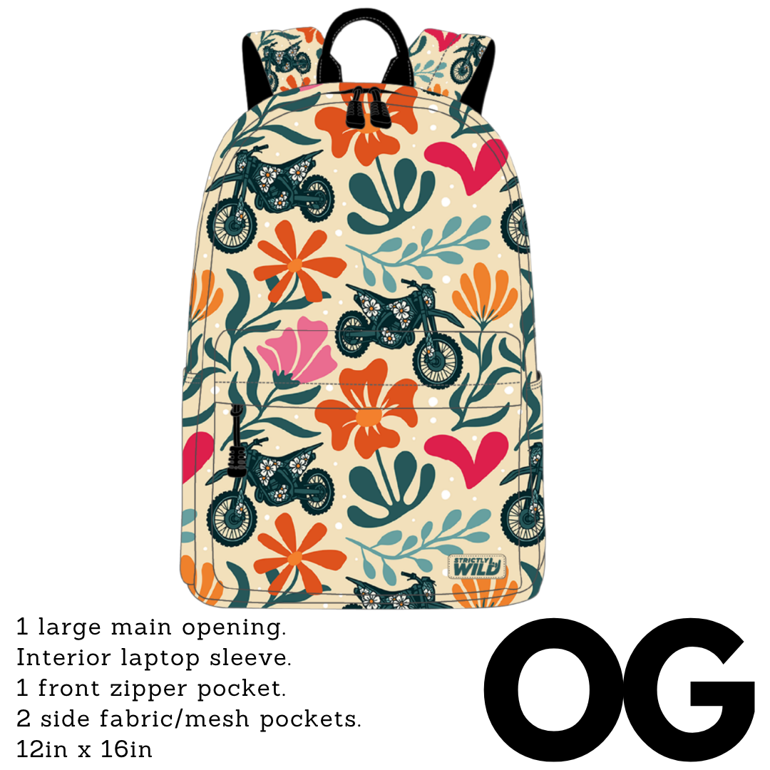 Flower Power Backpacks