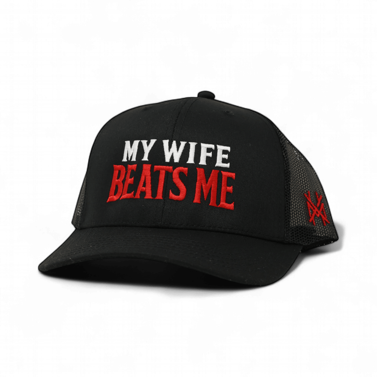 My Wife Beats Me Trucker Hat