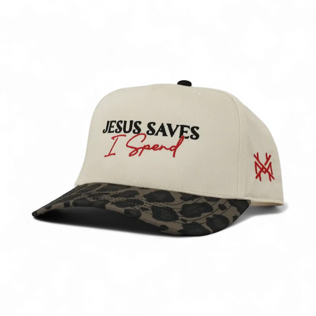 Jesus Saves I Spend Trucker Hat