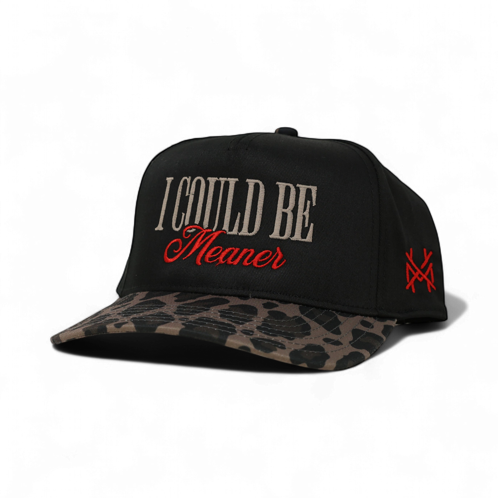 I Could Be Meaner Trucker Hat