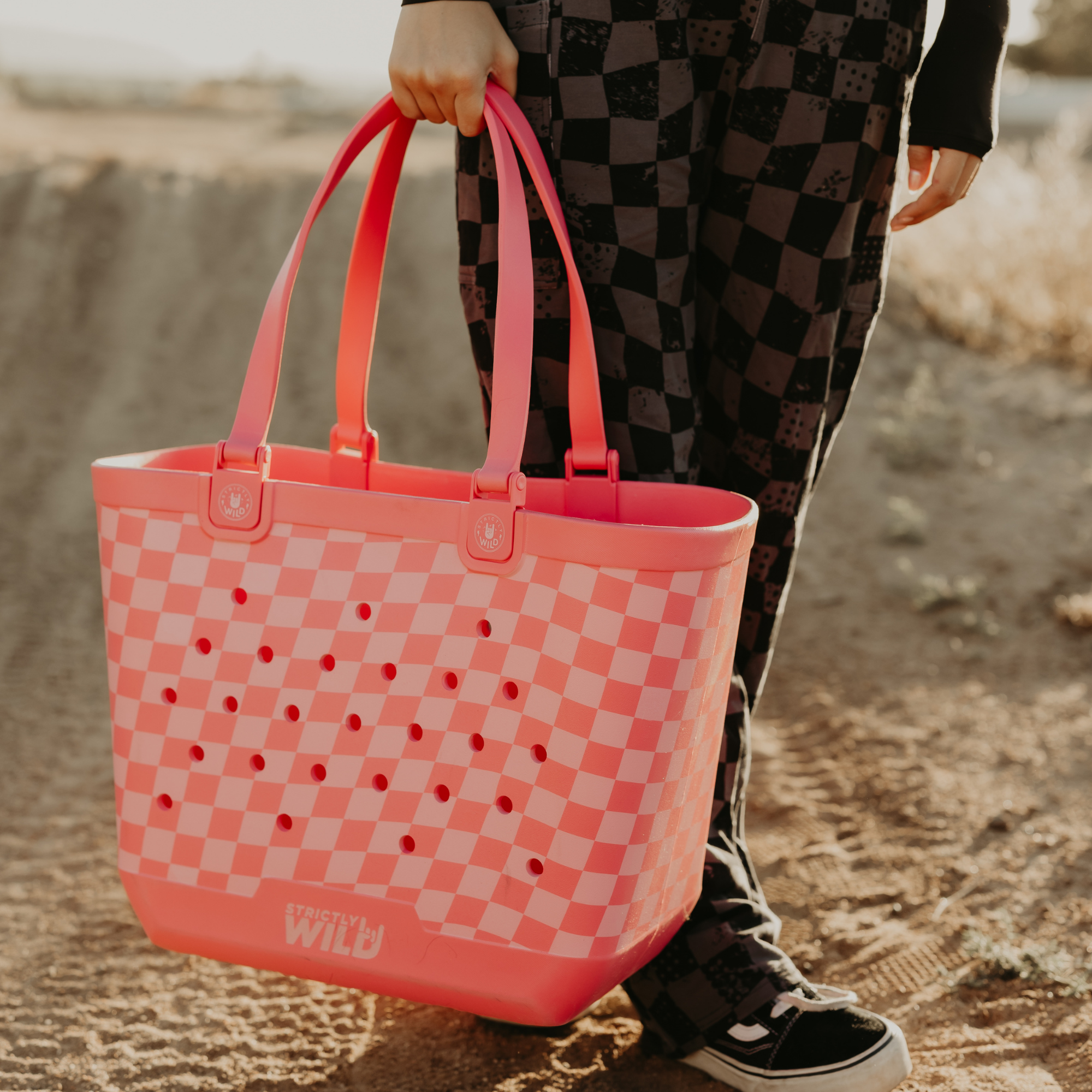 Speedy Pink Moto Tote