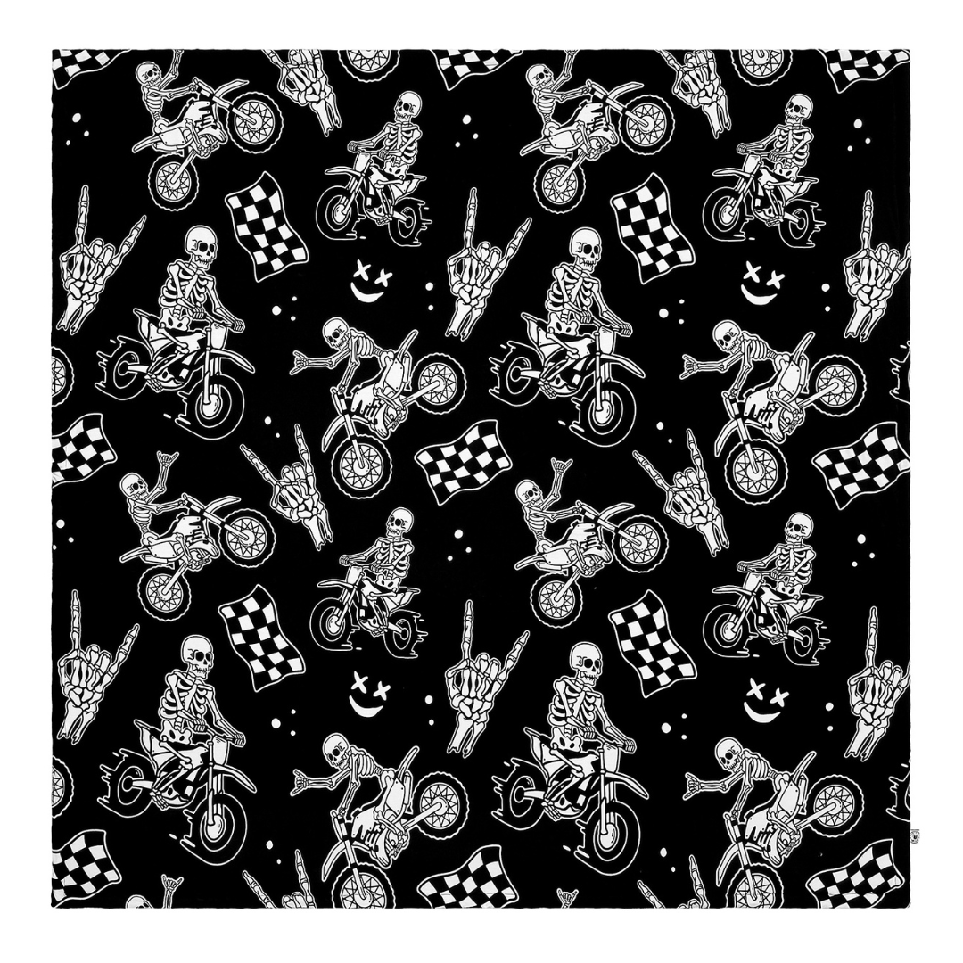 Bikes N Bones Blanket / BABY