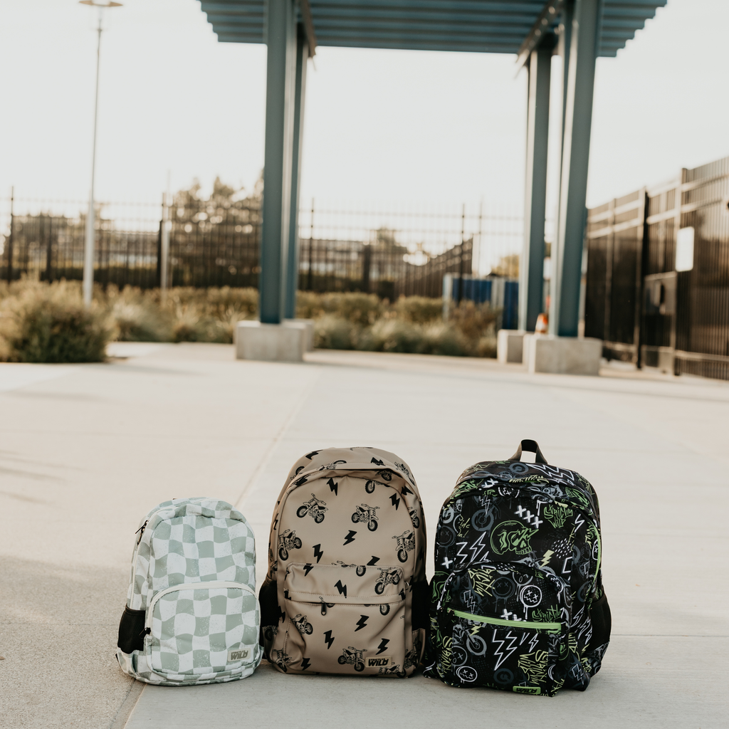 Neon Ride On Backpacks