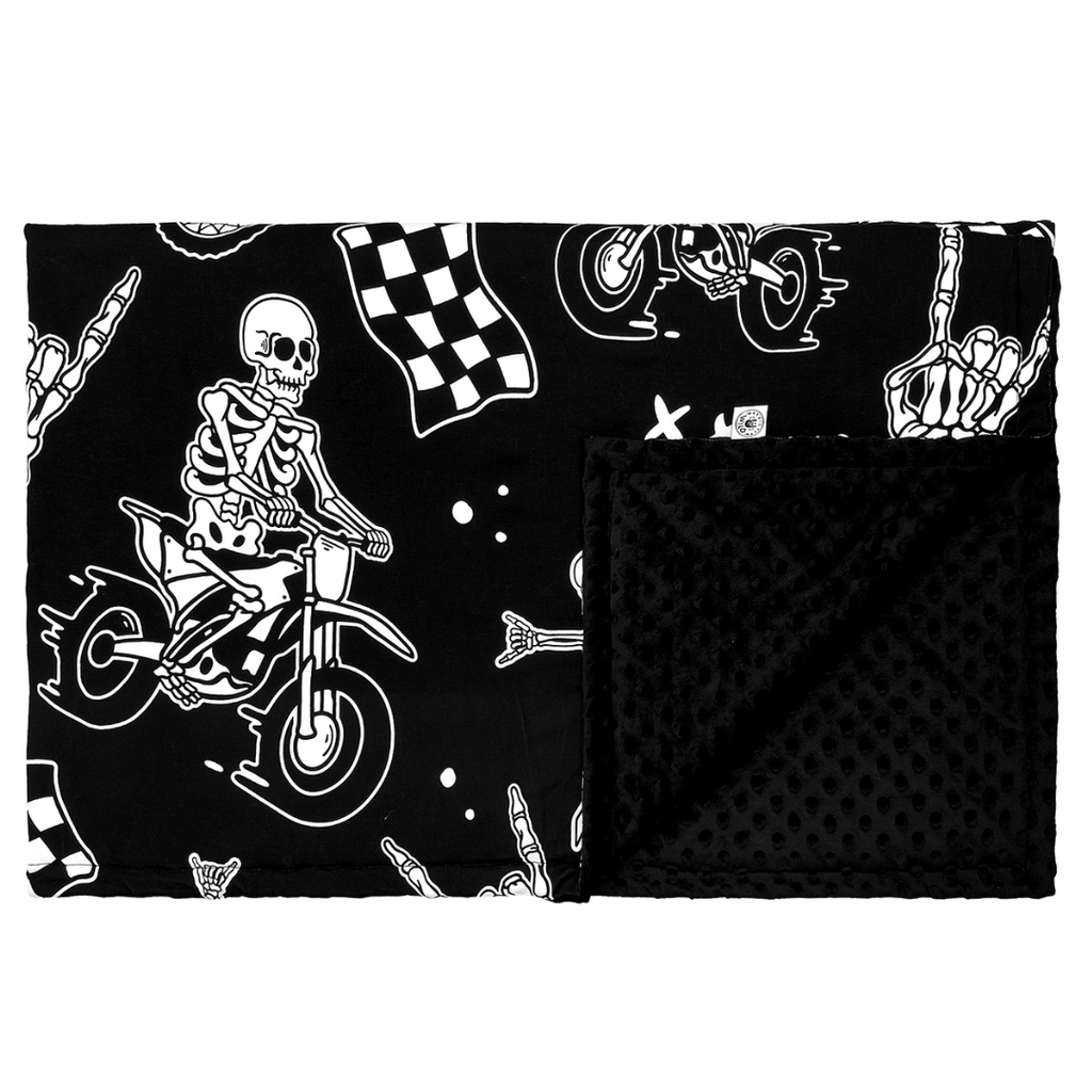 Bikes N Bones Blanket / BABY