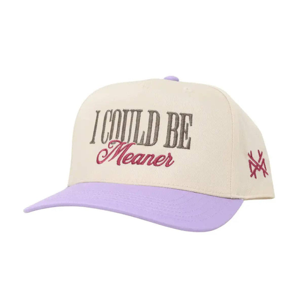 I Could Be Meaner Trucker Hat