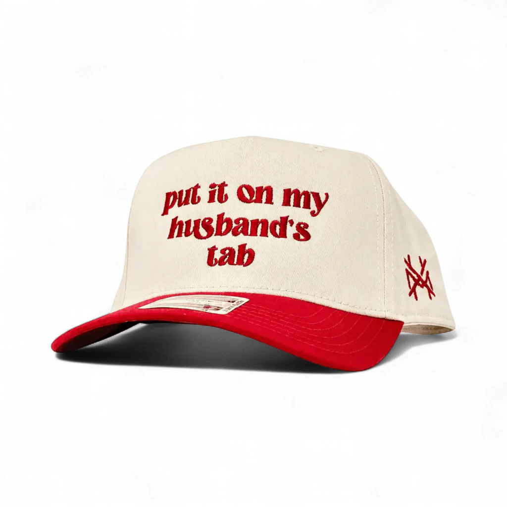 Put it on my Husband's Tab Trucker Hat