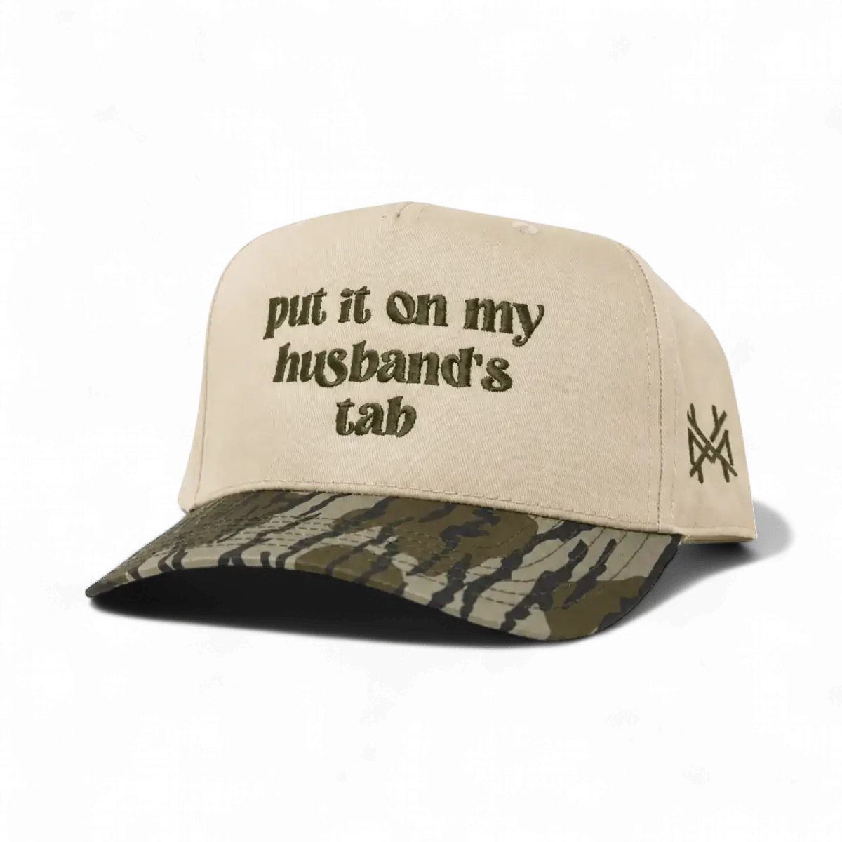 Put it on my Husband's Tab Trucker Hat
