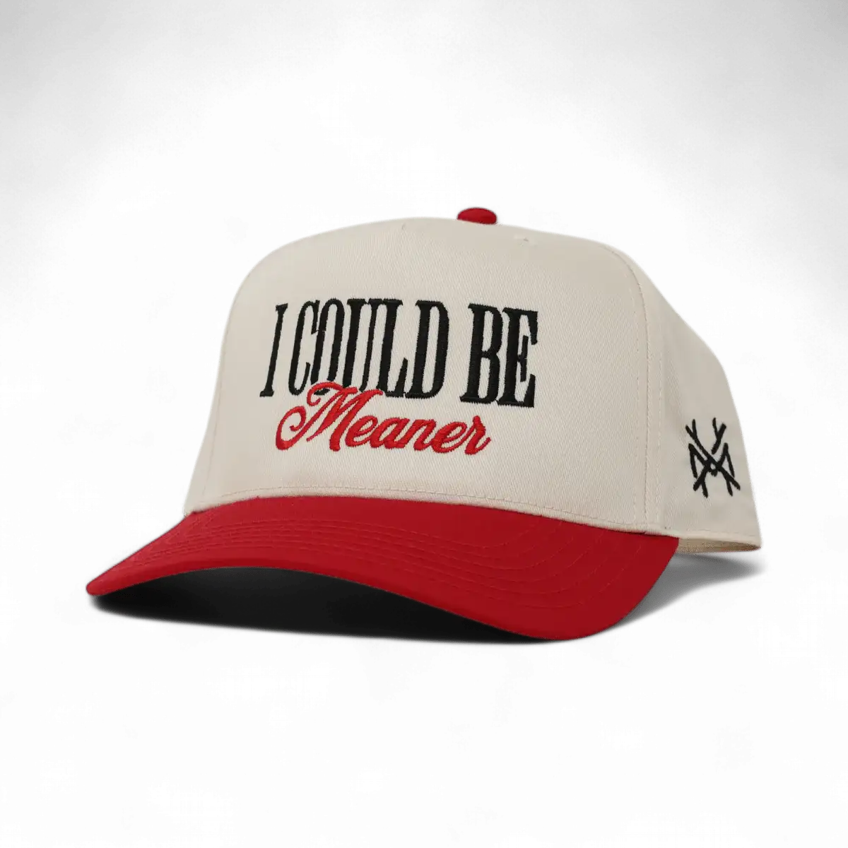 I Could Be Meaner Trucker Hat