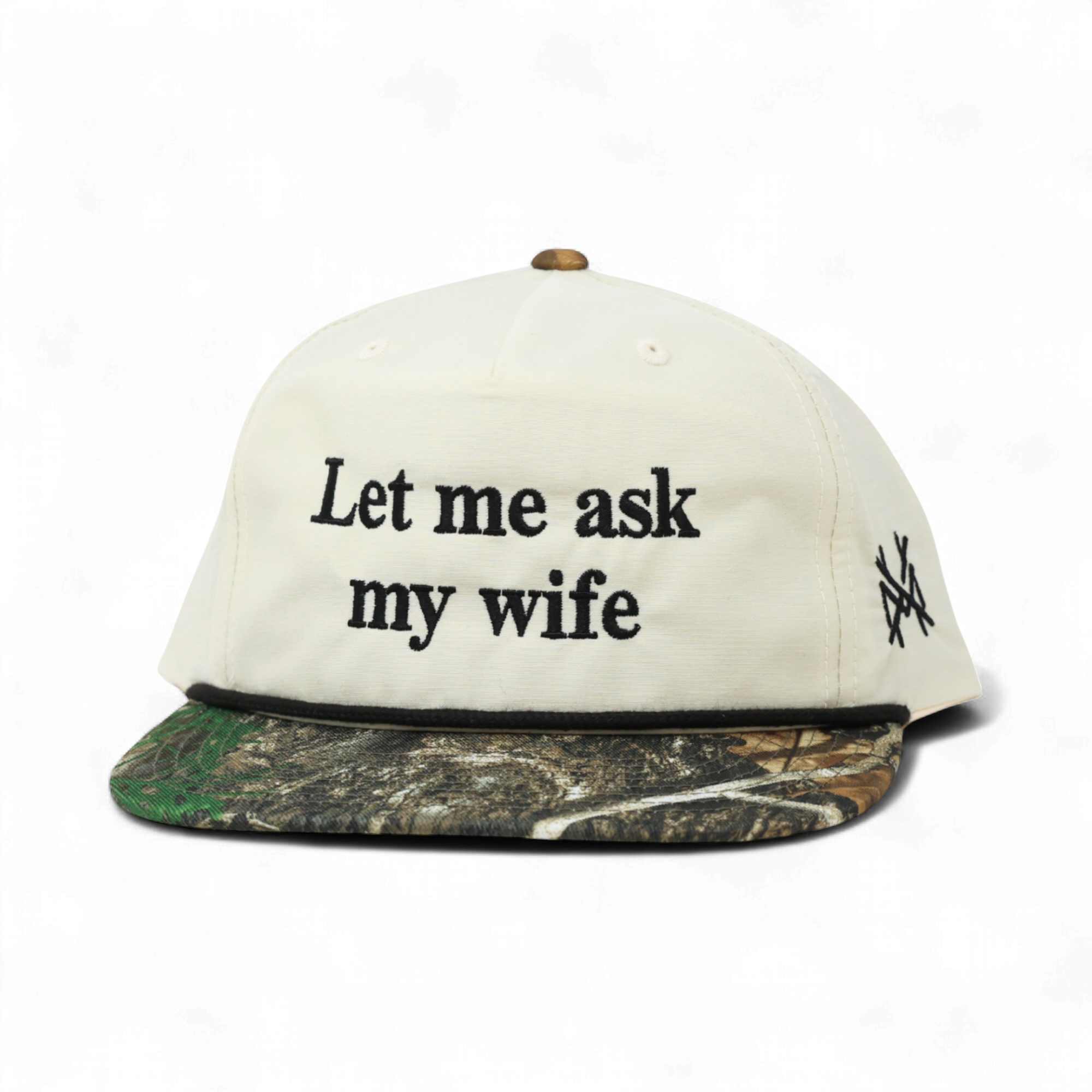 Let Me Ask My Wife Trucker Hat