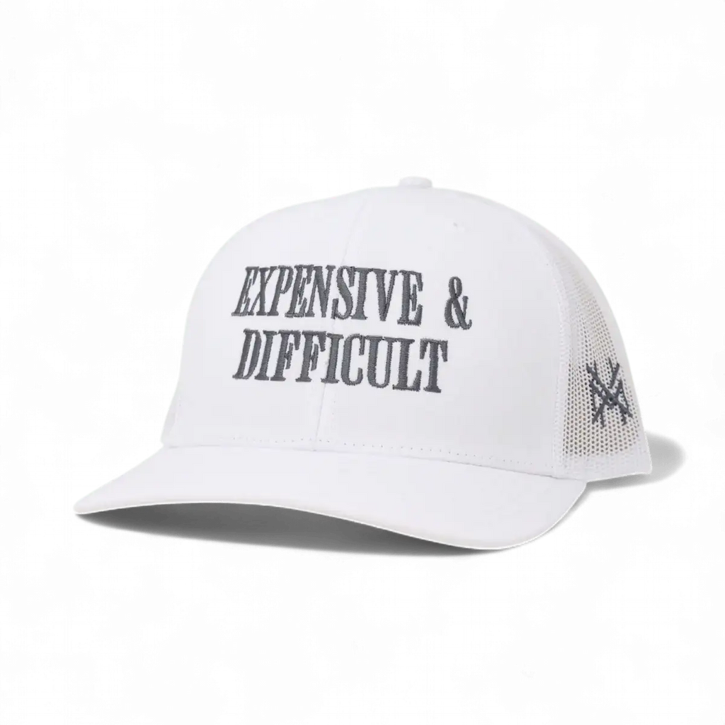 Expensive and Difficult Trucker Hat