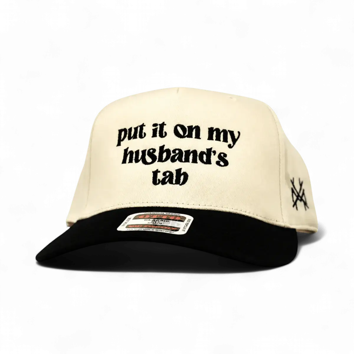 Put it on my Husband's Tab Trucker Hat