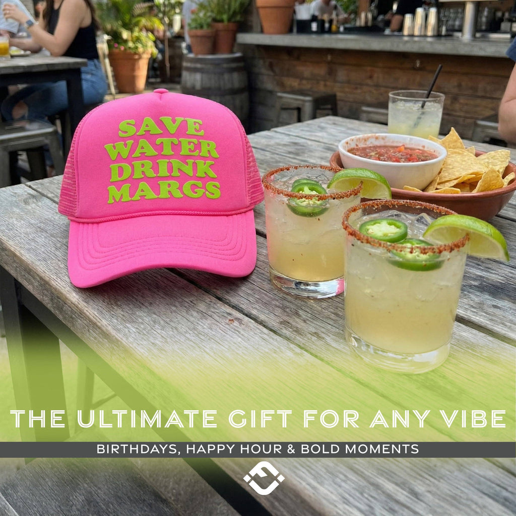 Foam Trucker - Save Water Drink Margs (Hot Pink)
