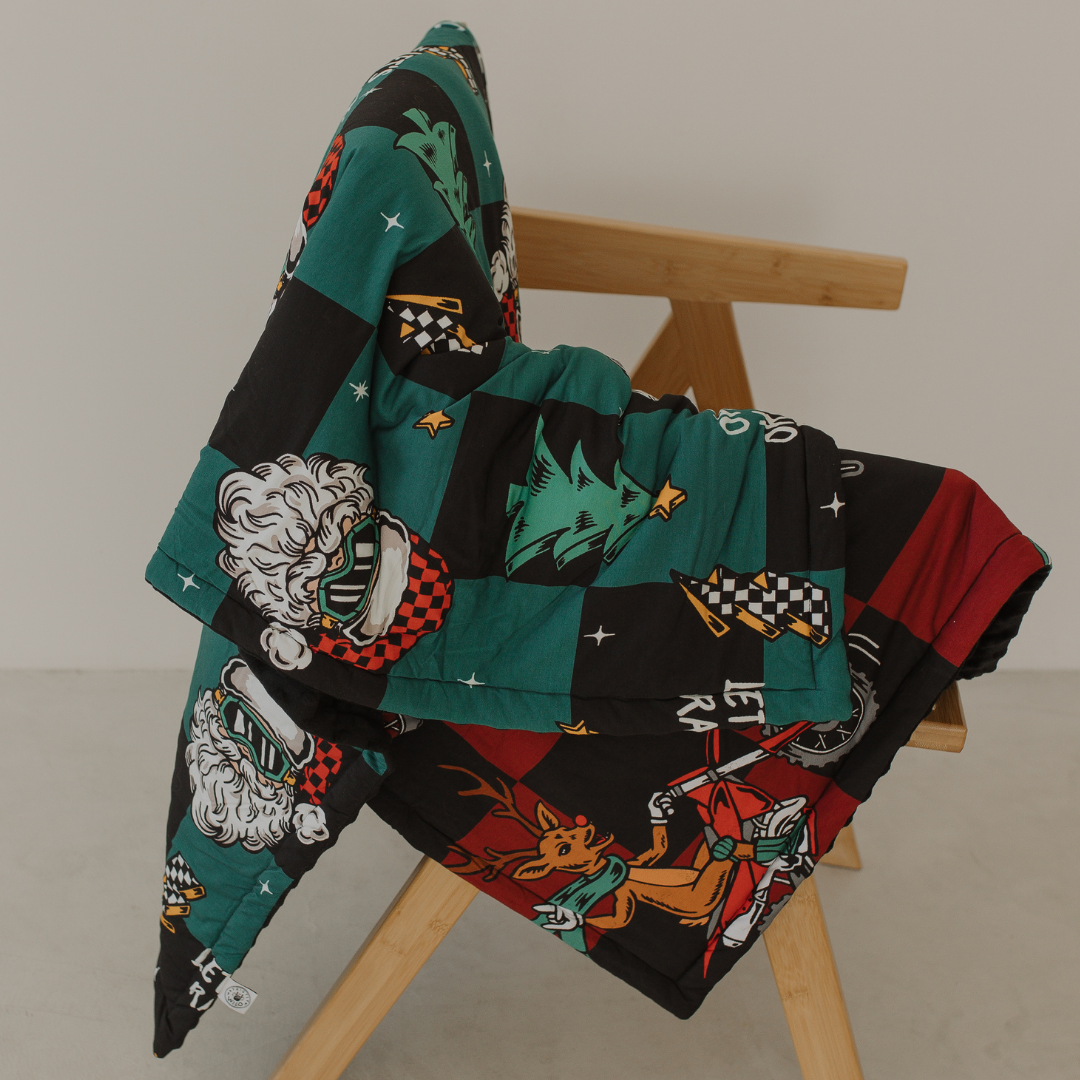 Rudolph The Red nose Racer Blanket
