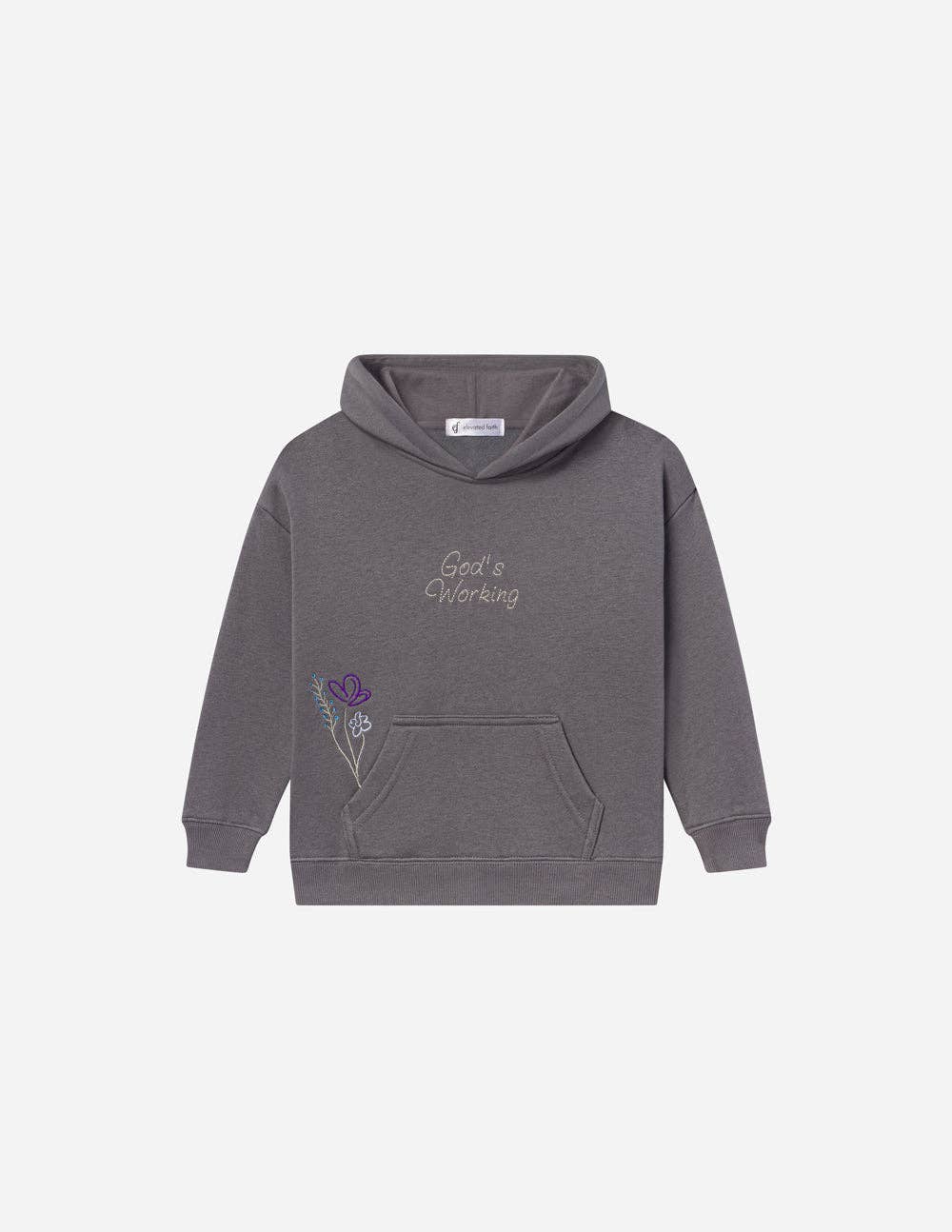God's Still Working Kids Hoodie