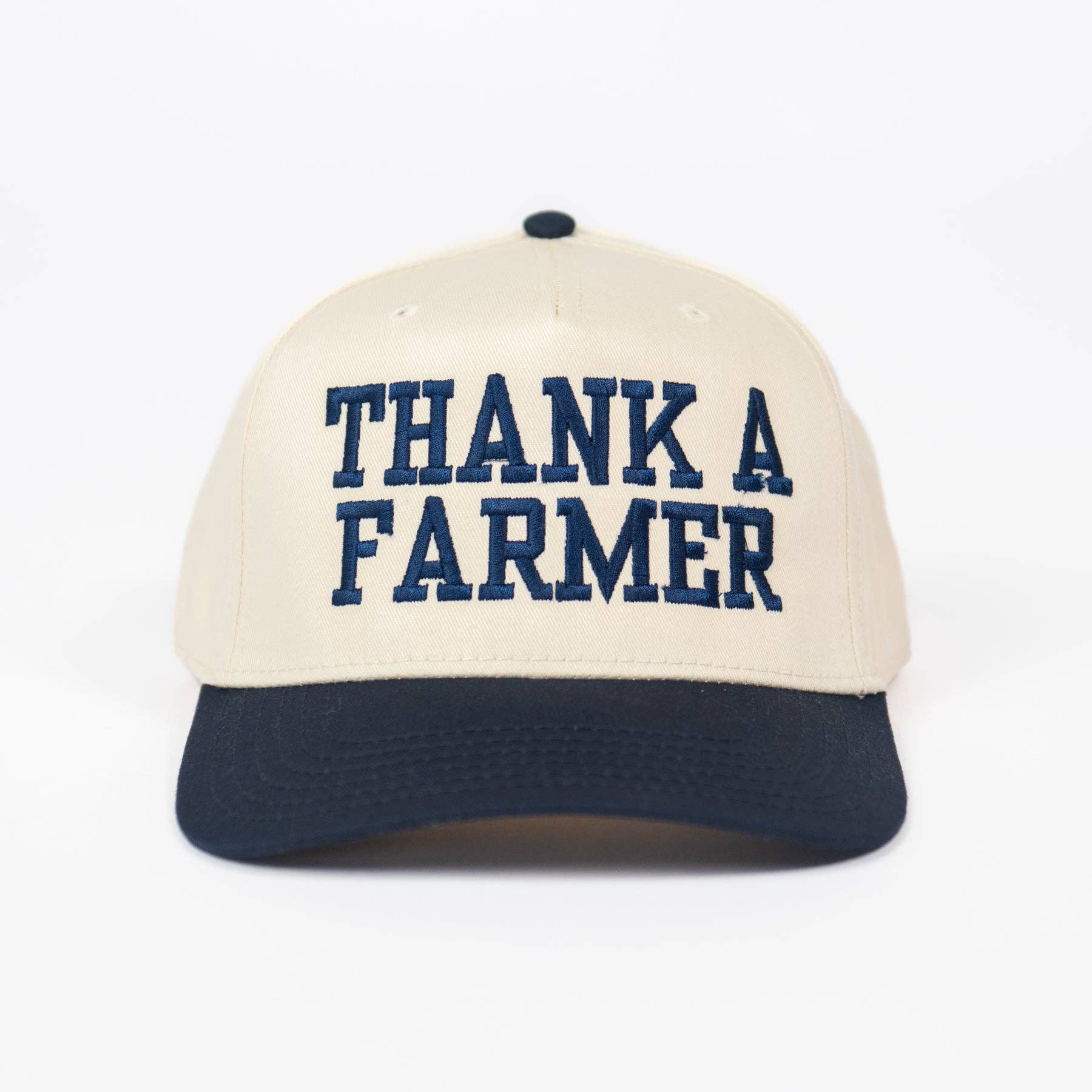 'Thank A Farmer' Embroidered Trucker Hat