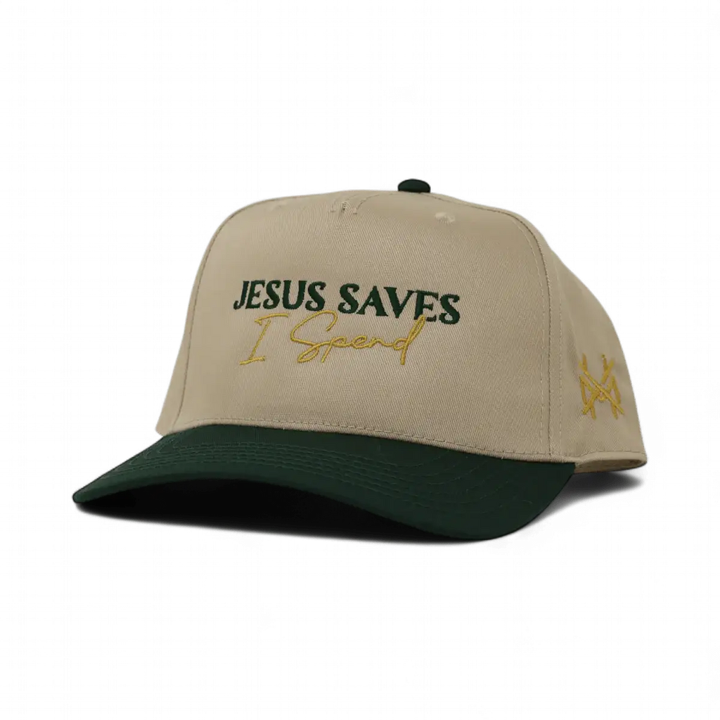 Jesus Saves I Spend Trucker Hat