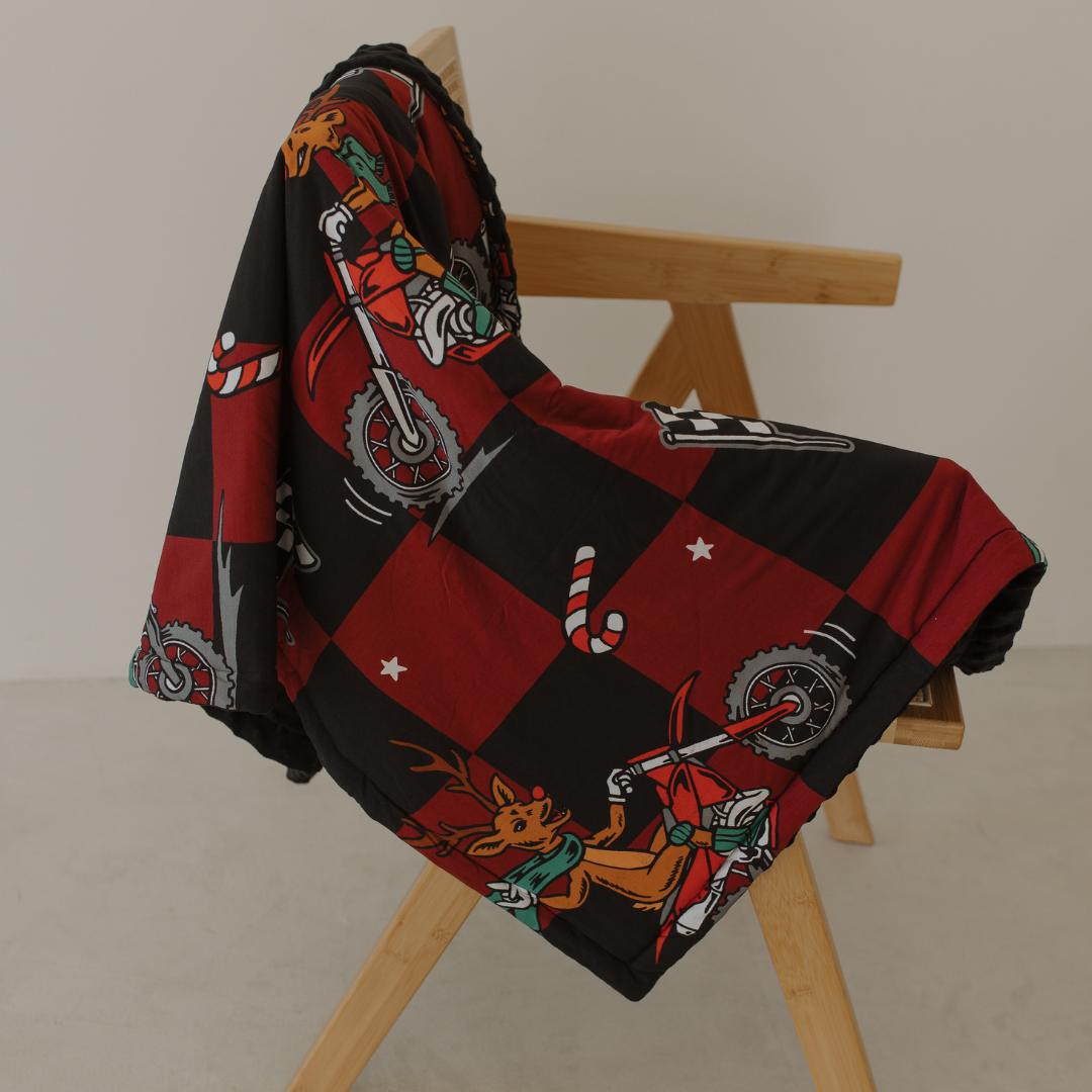 Rudolph The Red nose Racer Blanket