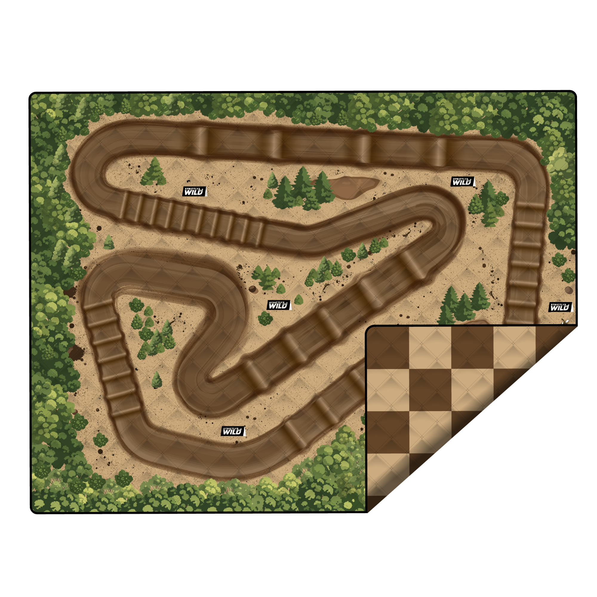 Double Sided Motocross Track Mat