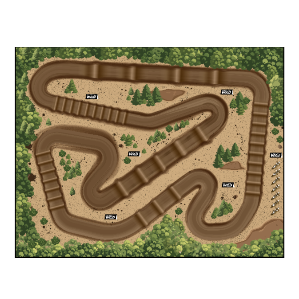 Double Sided Motocross Track Mat