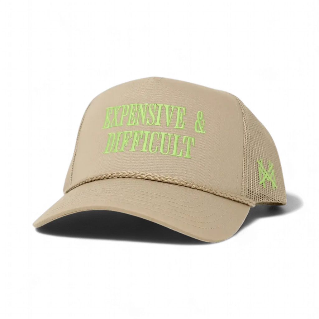 Expensive and Difficult Trucker Hat