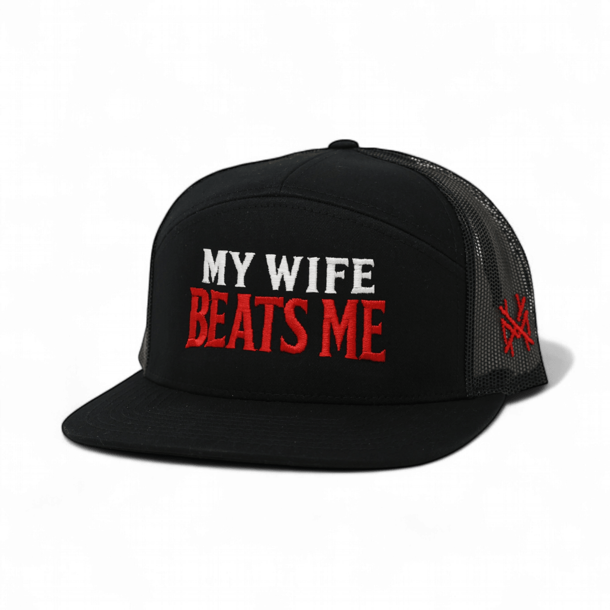 My Wife Beats Me Trucker Hat