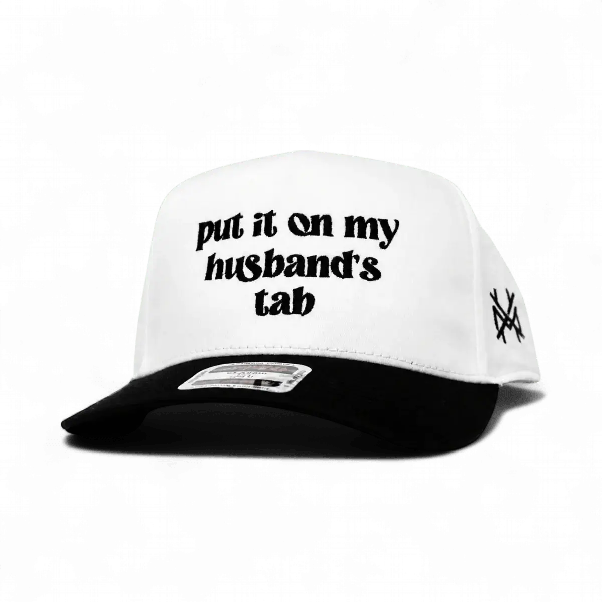 Put it on my Husband's Tab Trucker Hat