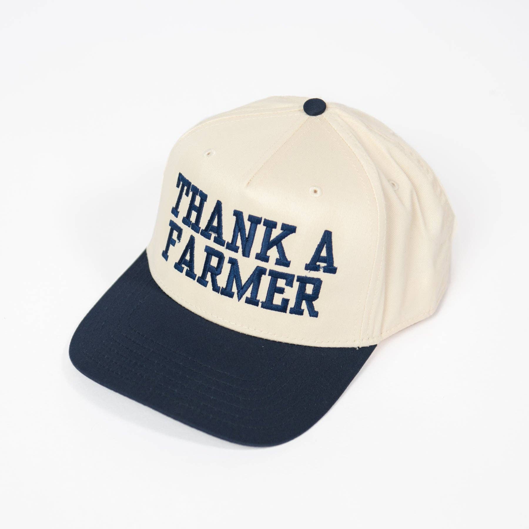 'Thank A Farmer' Embroidered Trucker Hat