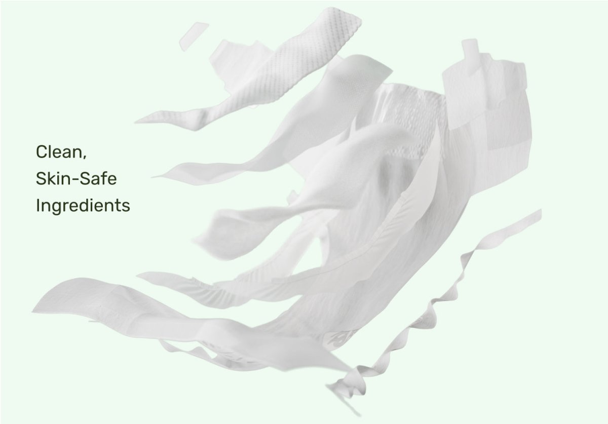 Pure White RashShield® Diapers